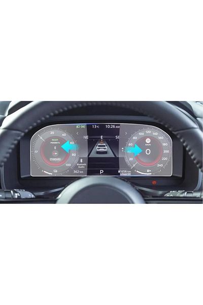 PiyasaSepeti Nissan X-Trail 2024 Compatible Digital Display 9H Nano Screen Protector
