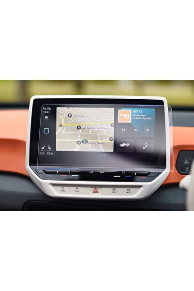 Velvoria واقي شاشة نانو مضاد للكسر متوافق مع نظام الملاحة ولوحة العدادات لسيارة فولكس فاجن ID.4