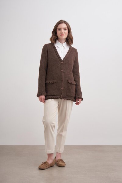 inspiration El Saçı Hırka Br7023 Kahve