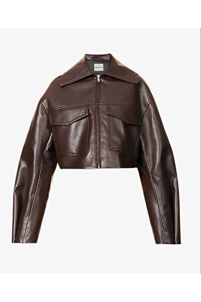 The One Shine Mona Deri Ceket