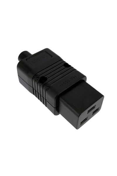Choice مقبس طاقة كهربائية أنثى PDU/UPS قياسي Iec320 C19 C20 16a 250v AC موصل سلك كابل الطاقة الكهربائية قابل للإزالة