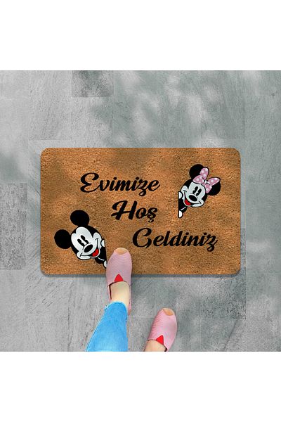 M&H Quality Welcome DIgItal PrInted Hooded Mat - MultI-purpose Indoor and Outdoor Door