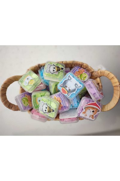 madamina Single Pack 100 Sheets Perfumed Melting Mini Paper Soap Student Children School Disinfectant Hand Soap