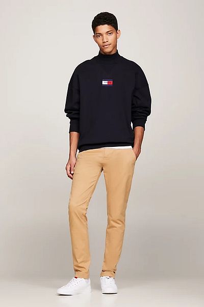 Tommy Hilfiger Tjm Scanton Khaki Slim Chino Men's Pants