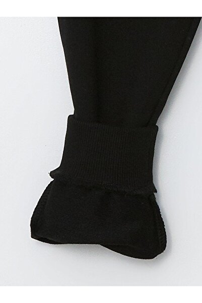 LC Waikiki LCW Kids  Bisiklet Yaka Uzun Kollu Baskılı Erkek Bebek Tişört ve Eşofman Alt 2'li Takım