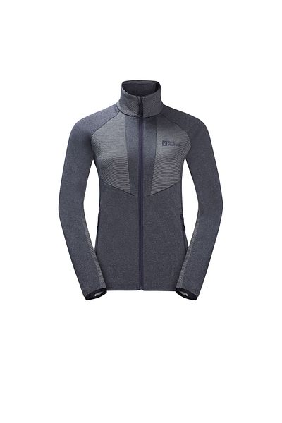 Jack Wolfskin Women's Fleece Jacket, Blattsteig and Navy