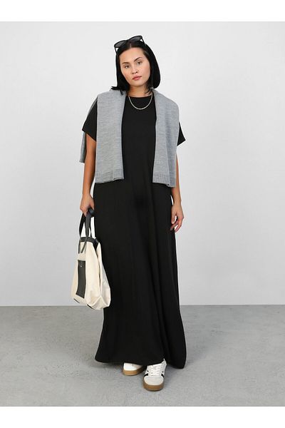ALİA Black Plus Size Alia Dress