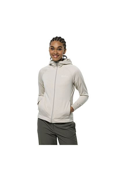 Jack Wolfskin سترة Waldsee بغطاء للرأس للنساء في الهواء الطلق 1710691