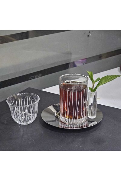 Turkish Store İstanbul 18 Piece Tea and Coffee Set