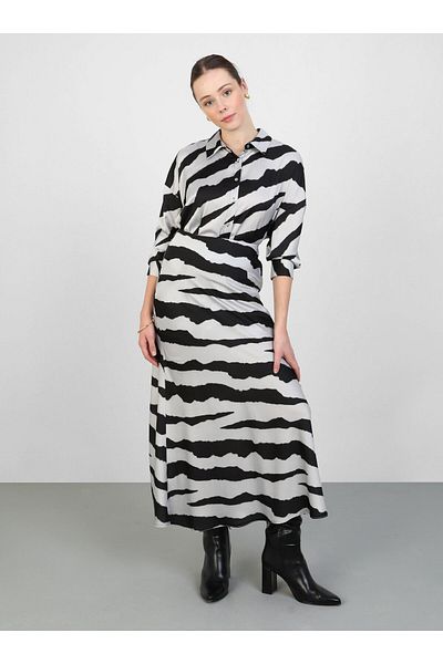 Refka Φούστα Refka με σχέδιο Zebra