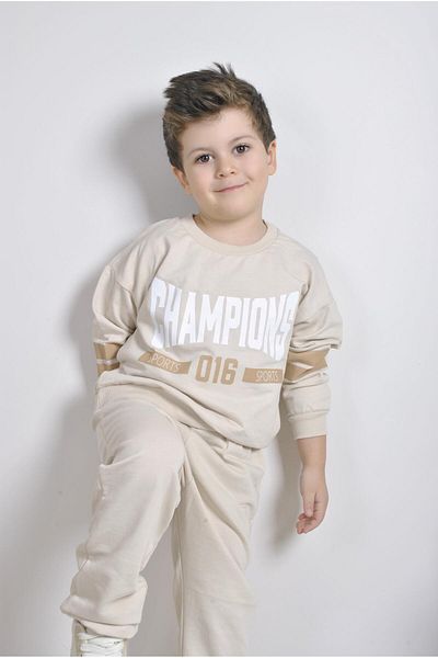 MiaBaby Boypower Printed Suit