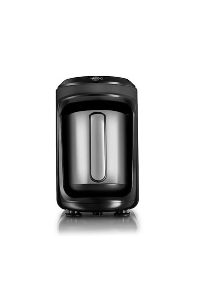 Karaca Turkish Coffee Machine - Hatır Hüp Aroma Steel, Black Chromat