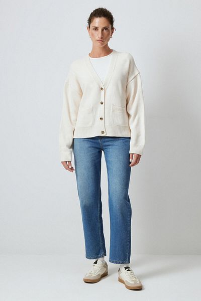 Touché Privé Buttoned Pocket Detailed Stricked Cardigan