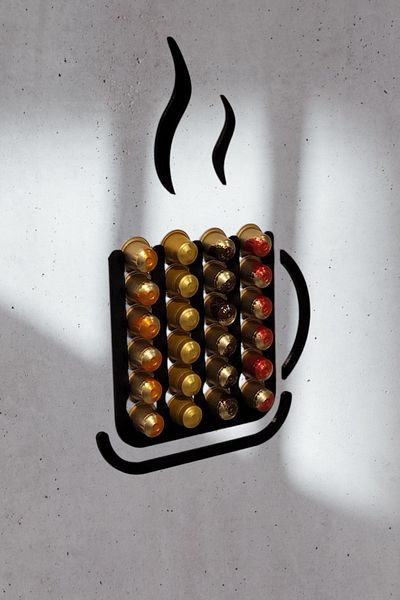 3D Craft Capsule Coffee Holder Organizer Coffee Cup Model Nespresso