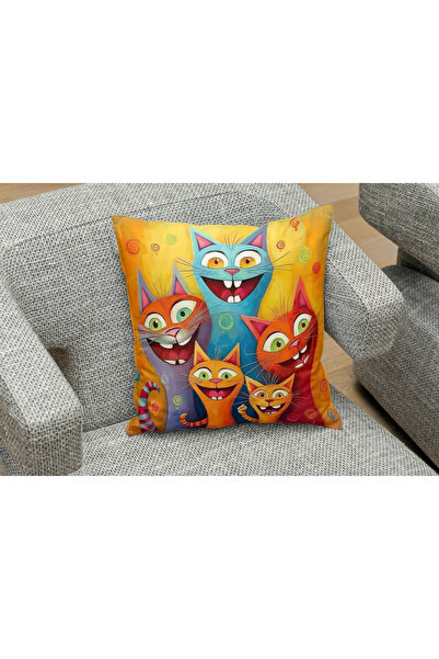 owl bag Slatka kutija sa mačka kvadrata i Jastuk uzorka