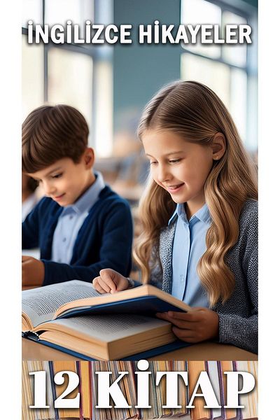 Easy Readers Engleză 12 cărți de lectură cu povești – 5. 6 . 7. 8. Clasa - Începător - -etapă -3. Cod QR