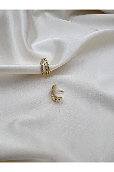 BB ÜÇLÜ GÖRÜNÜMLÜ KÜPE