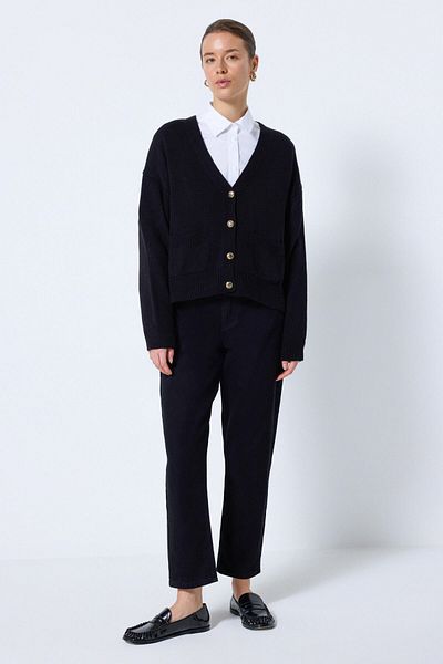 Touché Privé Buttoned Pocket Detailed Stricked Cardigan