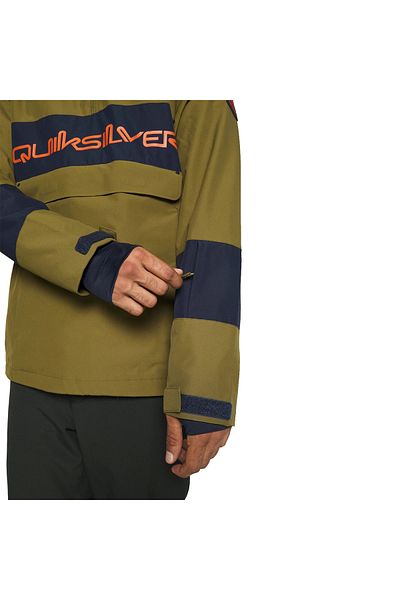 Quiksilver Boys' Snowboard Jacket Steeze Youth Jk B Snjt Khaki Boys' Snowboard