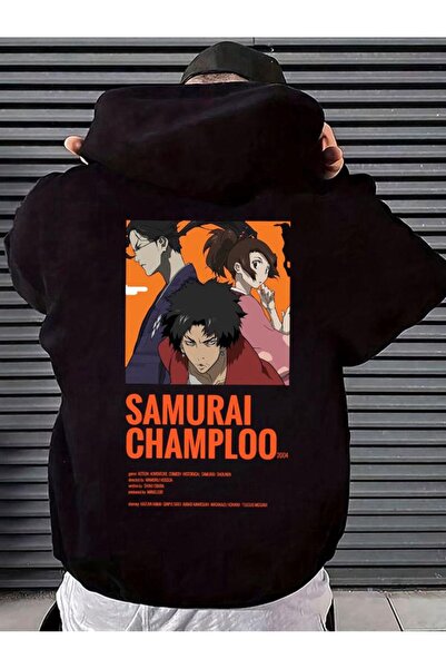 Aesthia Новий сезон аніме Samurai Champloo з принтом на світшоті - Mingalondon