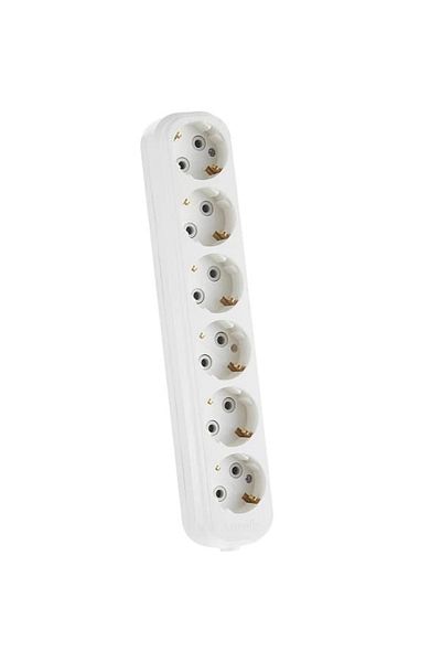 MAKEL 6-Gang Grounded - Socket with Wireless Terminal