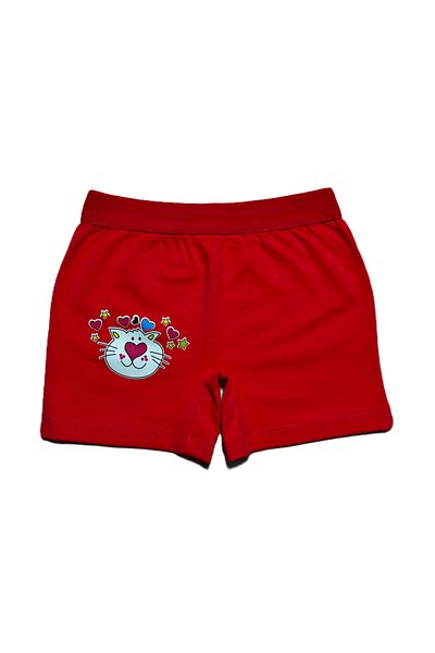 Şenay 6 Pack Economical for Girl - 100% Cotton, Boxer Print, Good Quality and Convenient