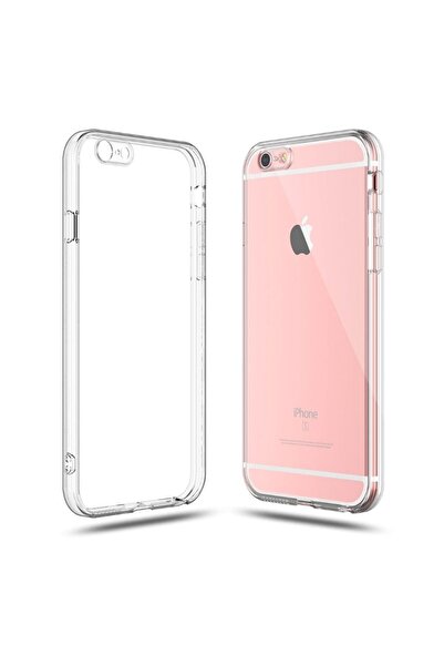 HANPORIUM Apple iPhone 6 Plus Compatible Silicone Case - Flexible Full Protection Cover with Camera Protection - Transparent