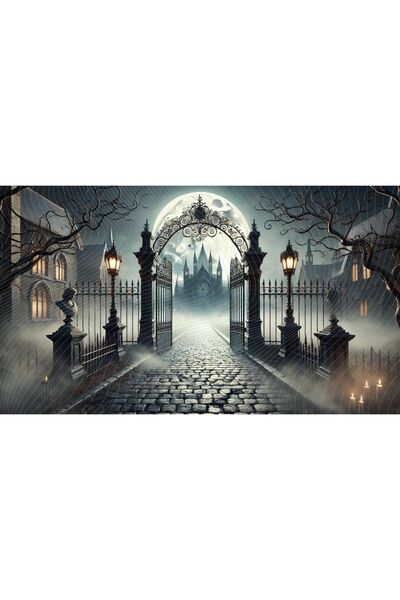Venspor Fundal pentru studio gotic - Tematică misterioasă și groază, trecerea...