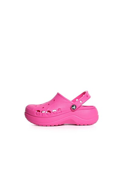 Crocs Baya Platform Clog Kadın Terlik - Neon Pembe