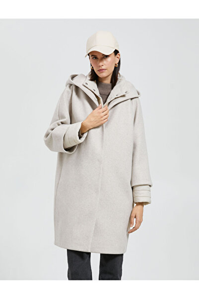 Koton Παλτό Kaşe Δύο Τεμάχια Εμφάνιση