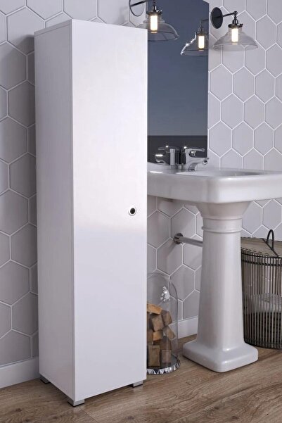 DEKORFİM DF16105B Çok Amaçlı Banyo Dolabı Banyo Boy Dolap