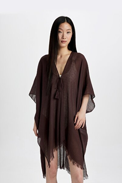 DeFacto Regular Fit Pamuklu Kimono-fall In Love Z0696az24sm