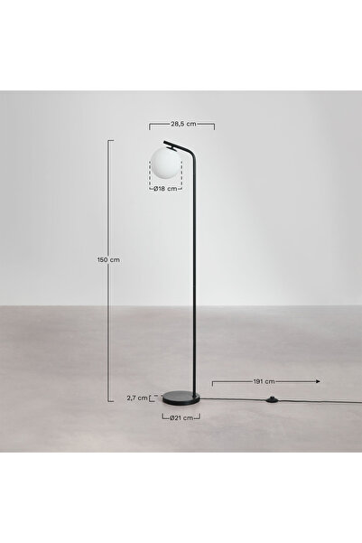 Art Galata Minimalist Siyah Modern Lambader