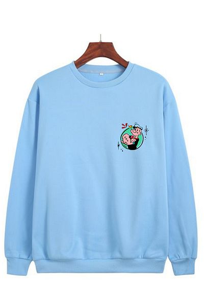 Zıbıncı Hanorac cu design combinat Popeye și Safinaz Dear Couple
