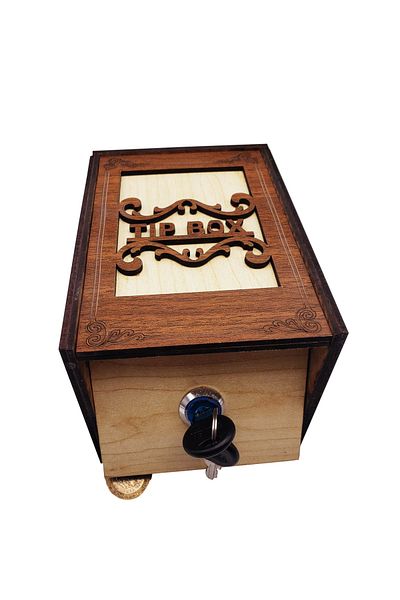 İsmiyle Al Wooden Mdf Type Box Box - Isl3600-5666
