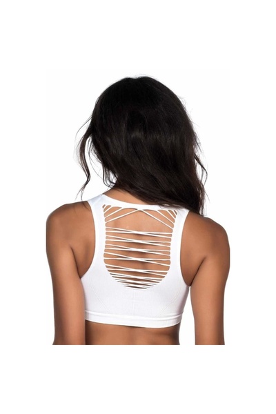 Narnuga Modlive White Enamel 4051 Bustier Corset