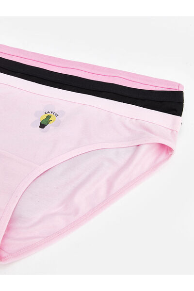 LC Waikiki Lw - Printed Bikini Panties 3 Pack