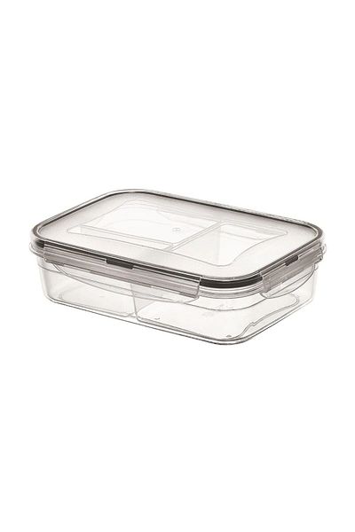 Narnuga 1-Liter Food Storage Container with 3 Compartments Locked Lid Lc-510 (4767) - Mct7622-1107