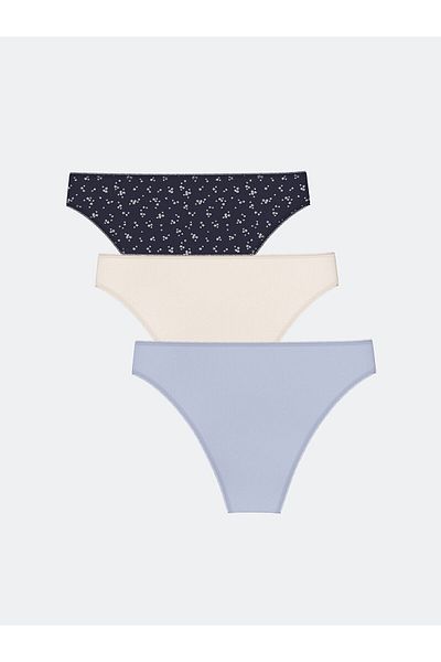 LC Waikiki LW - Chiloți brazilieni cu model, pachet de 3