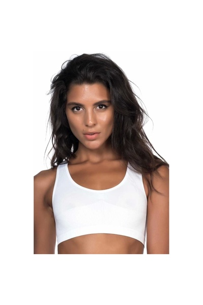 Narnuga Modlive White Enamel 4051 Bustier Corset