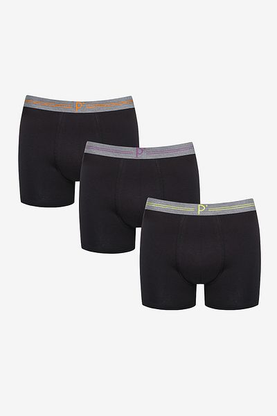 Penti Black Basic 3-pack Black Boxers