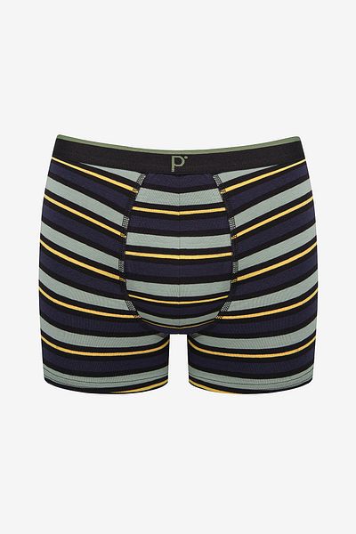 Penti Detaillierte 3-teilige gestreifte mehrfarbige Boxershorts