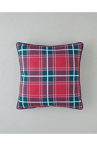 English Home Poloski Throw Pillow Cover 45X45 cm Red - Green