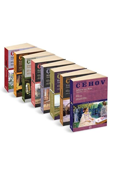 İletişim Yayınları Anton Pavloviç Çehov Öyküler Seti - 8 Kitap Takım