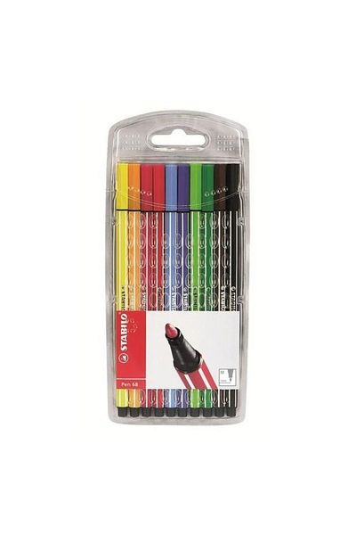Stabilo Stabilo Premium Fibre Tip Pen 10 Colors 6810/PL