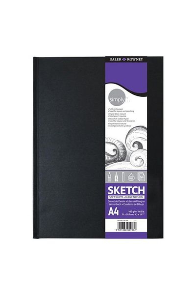 Daler Rowney 100 Gr 54 Yp A4 - Simply Covered Sketchbook
