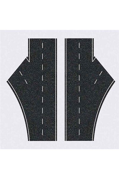 Eshel 1/100 2-Piece Right-Left Exit Road