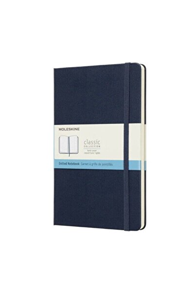 Moleskine Notebook Lg Dot Hard Sap.Blue