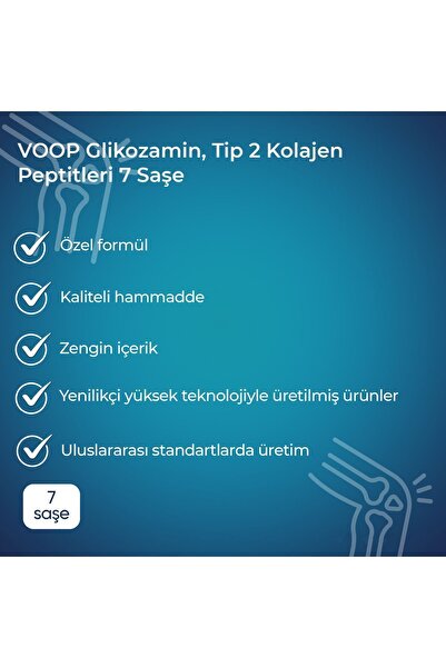 VOOP Kompleks Formülü Tip 2 Collagen Glukozamin - 7 Toz Saşe