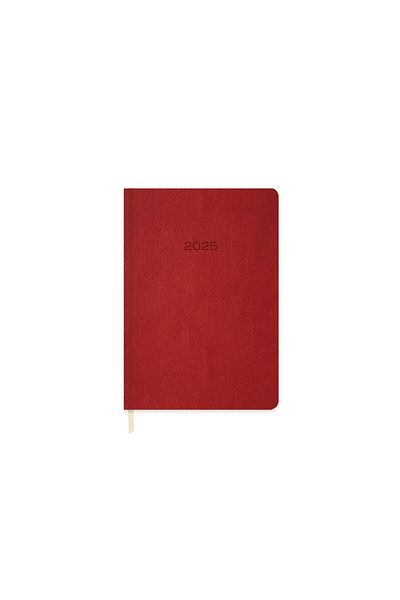 KESKİN COLOR Red Sharp Color Thermo Leather Daily Agenda - 14X20Cm 2025 600017 -99